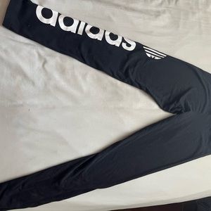Black Adidas leggings- XS